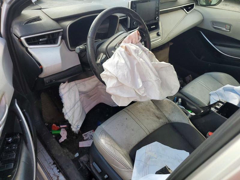 2019 Toyota Corolla VIN JTNK4RBE3K3023831 COPART salvage auction — FRONT END, Ny - Mv-907A Salvage Certificate, sold $1,200 on 2026-07-13 (photo 8)