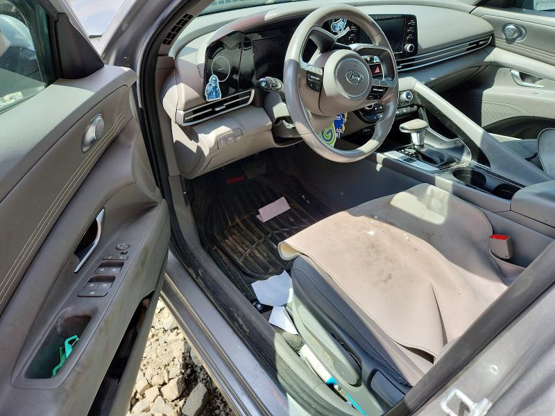 2021 Hyundai Elantra VIN 5NPLS4AG0MH007422 COPART salvage auction — FRONT END, Nj - Cert Of Title-Salvage, sold $1,850 on 2026-07-08 (photo 8)