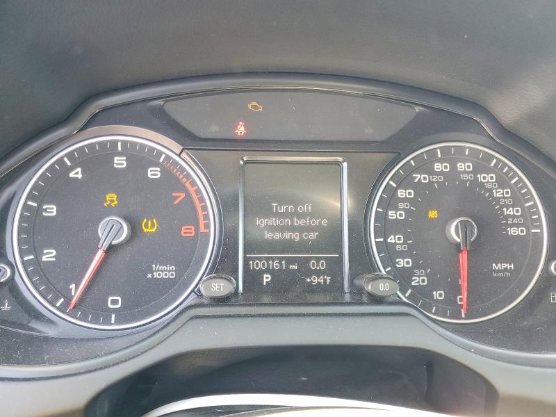 2014 Audi VIN WA1CFAFP7EA129600 COPART salvage auction — MECHANICAL, Ca - Dis/Dlr/Exp Only Clean Title, sold $2,750 on 2026-07-07 (photo 9)