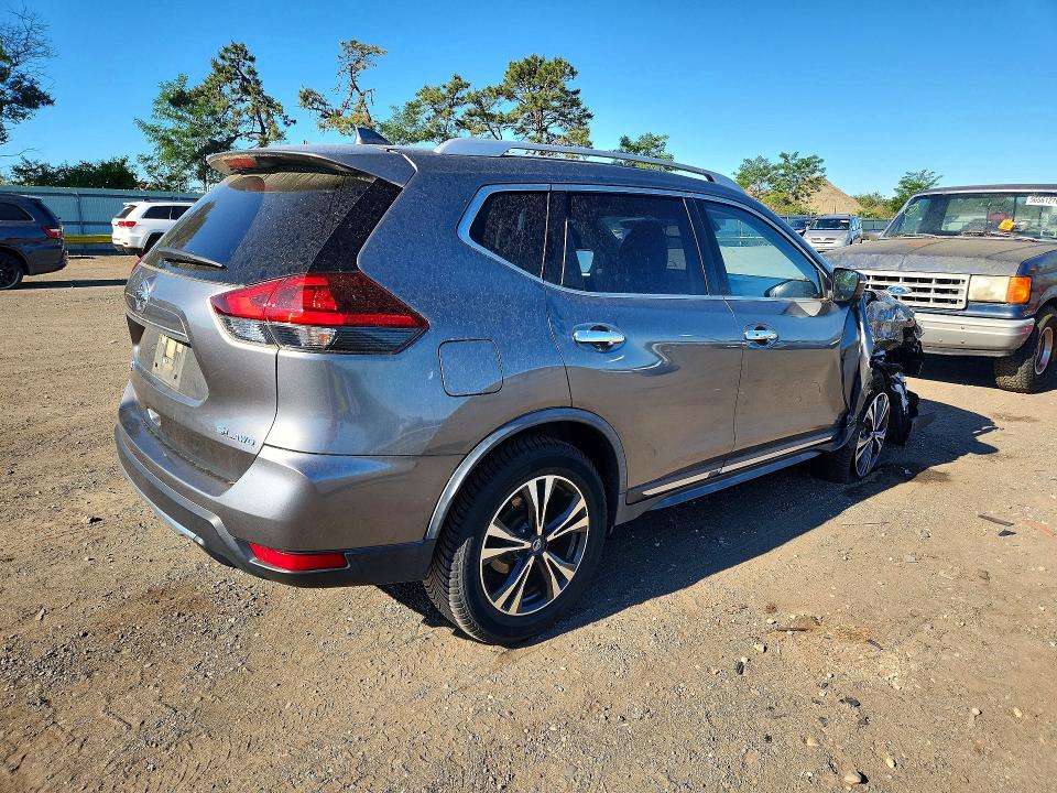 2018 Nissan Rogue VIN JN8AT2MV7JW316513 COPART salvage auction — FRONT END, NY - MV-907A SALVAGE CERTIFICATE, sold $3,800 on 2026-07-20 (photo 3)