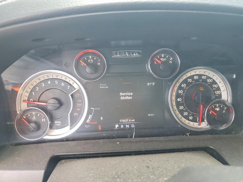 2018 Ram 1500 VIN 1C6RR7MT4JS242992 COPART salvage auction — FRONT END, Mi - Dealer Only Clean Title, sold $4,250 on 2026-07-09 (photo 9)
