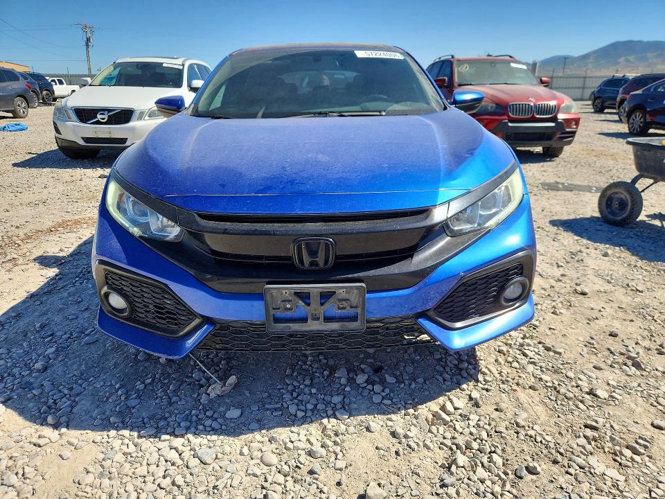 2017 Honda Civic VIN SHHFK7H48HU202715 COPART salvage auction — REAR END, Ut - Salvage Certificate, sold $4,700 on 2026-07-07 (photo 5)