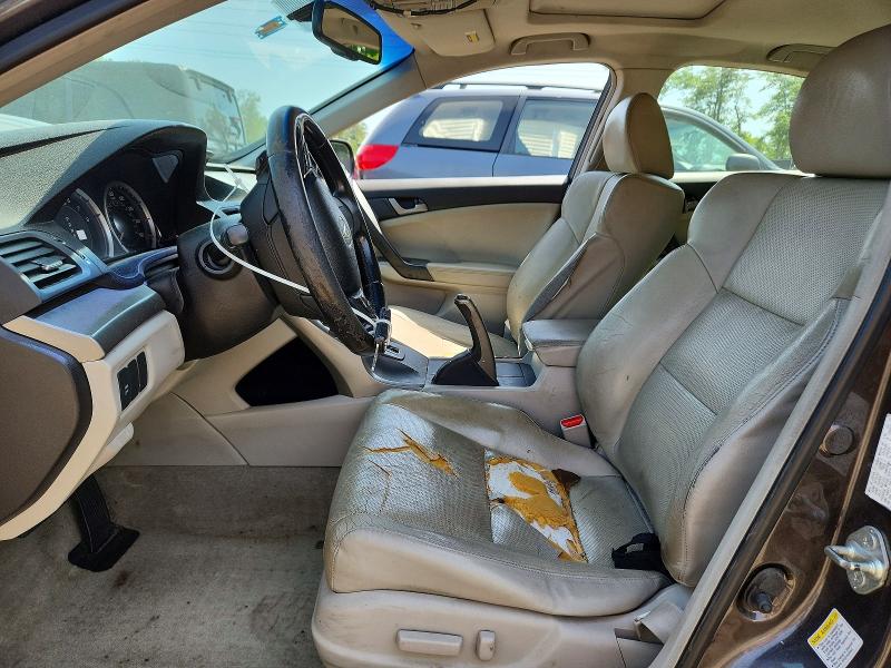 2010 Acura Tsx VIN JH4CU2F64AC029301 COPART salvage auction — FRONT END, Md - Cert Of Salvage > 75% Damage, sold $375 on 2026-07-17 (photo 7)
