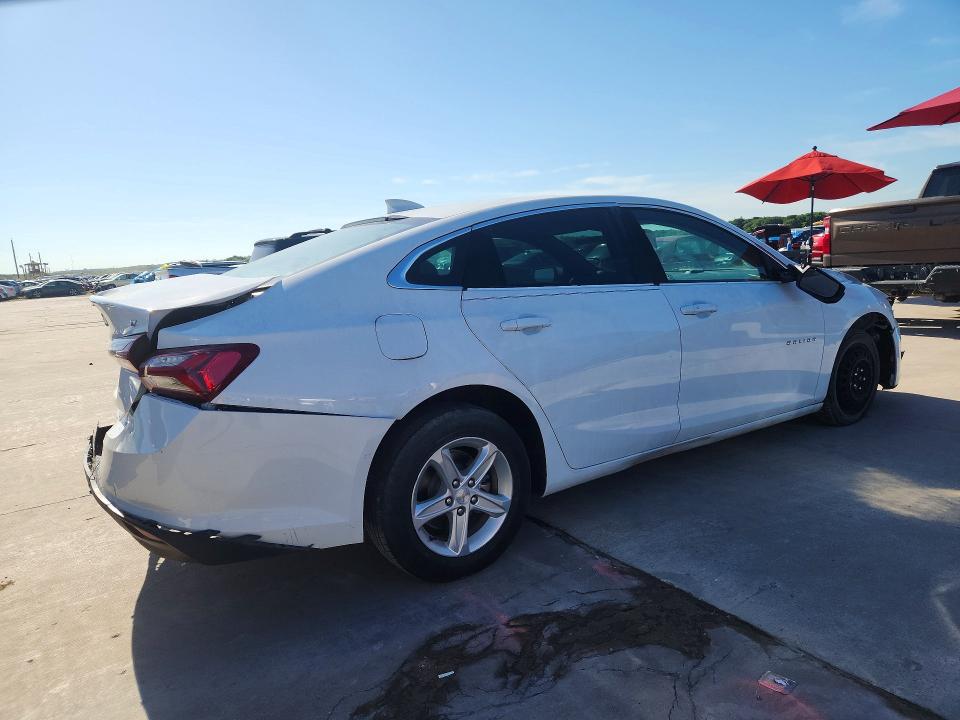 2022 Chevrolet Malibu limited VIN 1G1ZD5ST4NF170276 COPART salvage auction — REAR END, Tx - Cert Of Title-Rebuilt Salvage (P), sold $1,400 on 2026-07-09 (photo 3)