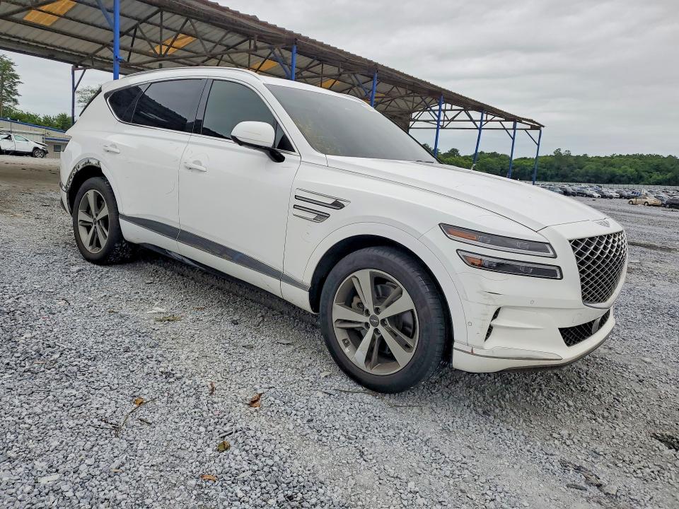 2021 Genesis Gv80 VIN KMUHB4SB2MU037761 COPART salvage auction — REAR END, Ga - Cert Of Title-Salvage, sold $6,300 on 2026-07-30 (photo 4)