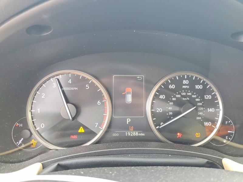 2020 Lexus Nx VIN JTJGARBZ9L5016987 COPART salvage auction — FRONT END, Tx - Salvage Vehicle Title, sold $7,300 on 2026-07-30 (photo 9)