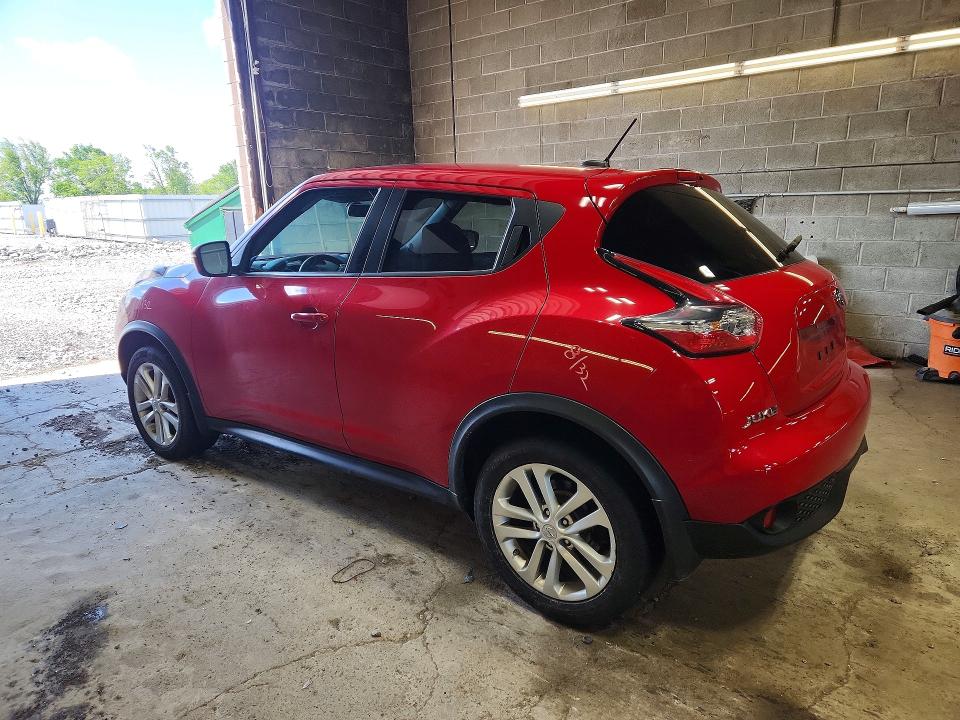 2016 Nissan Juke VIN JN8AF5MV6GT650888 COPART salvage auction — FRONT END, Ny - Mv-907A Salvage Certificate, sold $2,100 on 2026-07-06 (photo 2)