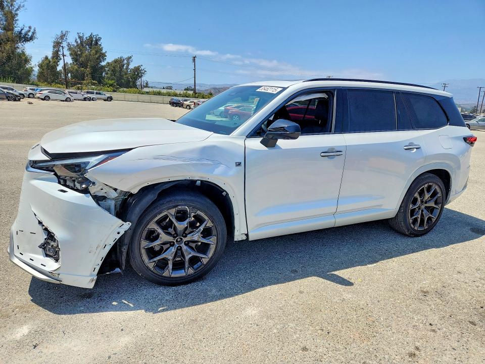 2024 Lexus Tx VIN 5TDABAB6XRS001835 COPART salvage auction — FRONT END, Ca - Salvage Certificate, sold $17,300 on 2026-07-28 (photo 1)