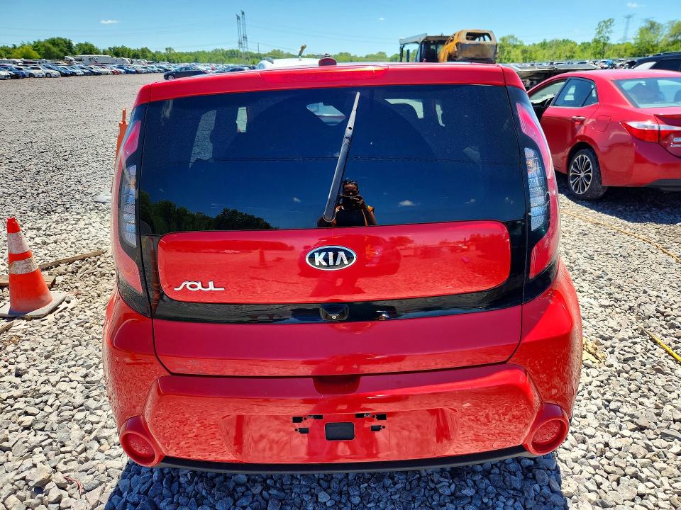 2014 Kia Soul VIN KNDJX3A53E7729667 COPART salvage auction — FRONT END, Il - Salvage Certificate, sold $750 on 2026-07-20 (photo 6)