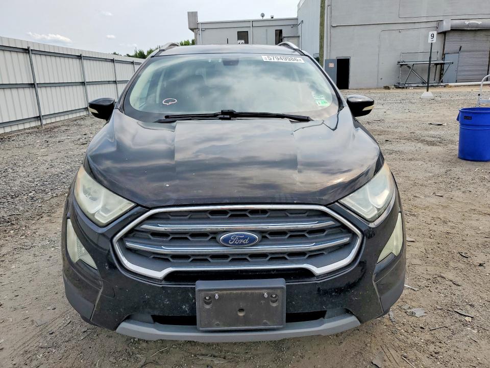 2018 Ford Ecosport VIN MAJ6P1WL0JC201559 COPART salvage auction — REAR END, Va - Certificate Of Title, sold $575 on 2026-07-08 (photo 5)