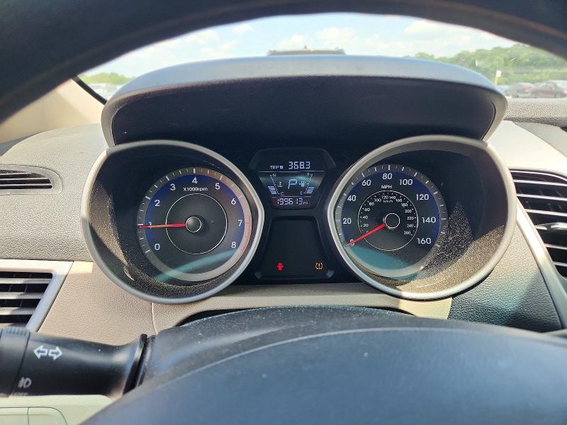 2014 Hyundai Elantra VIN KMHDH4AE3EU059955 COPART salvage auction — SIDE, Ga - Cert Of Title-Salvage, sold $275 on 2026-07-28 (photo 9)