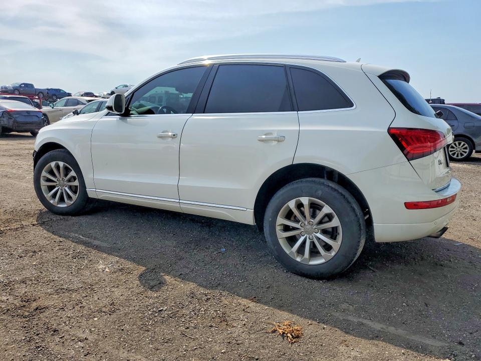 2017 Audi Q5 VIN WA1L2AFP4HA034976 COPART salvage auction — FRONT END, On - Permit Salvage, sold $3,150 on 2026-07-14 (photo 2)