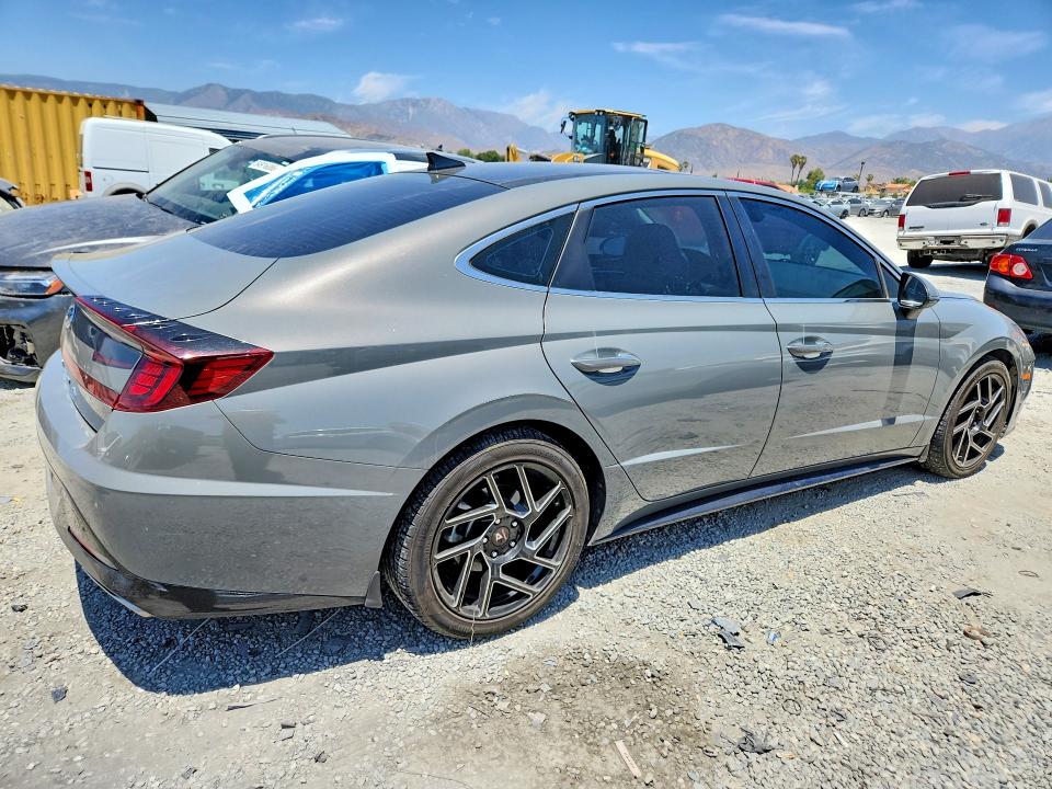 2022 Hyundai Sonata VIN KMHL14JA2NA232654 COPART salvage auction — SIDE, Ca - Salvage Certificate, sold $4,900 on 2026-07-15 (photo 3)