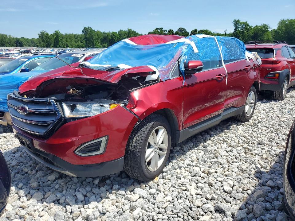 2017 Ford Edge VIN 2FMPK4J91HBC42329 COPART salvage auction — ALL OVER, OH - CERT OF TITLE-SALVAGE, sold $475 on 2026-07-02 (photo 1)