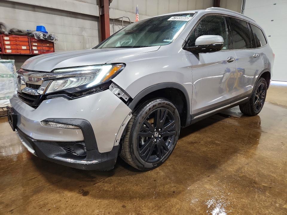 2020 Honda Pilot VIN 5FNYF6H68LB011489 COPART salvage auction — FRONT END, CT - CERTIFICATE OF TITLE, sold $2,300 on 2026-07-07 (photo 1)