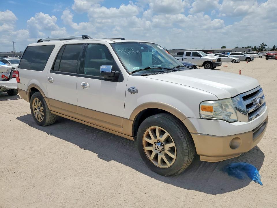 2014 Ford Expedition VIN 1FMJK1H56EEF44142 COPART salvage auction — WATER/FLOOD, Fl - Cert Of Title-Slvg Rebld Flood, sold $1,000 on 2026-07-02 (photo 4)