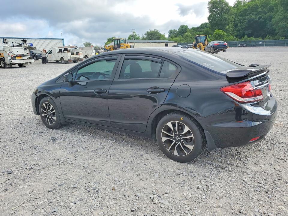 2013 Honda Civic VIN 19XFB2F9XDE239395 COPART salvage auction — FRONT END, Tn - Salvage Certificate, sold $3,550 on 2026-07-02 (photo 2)