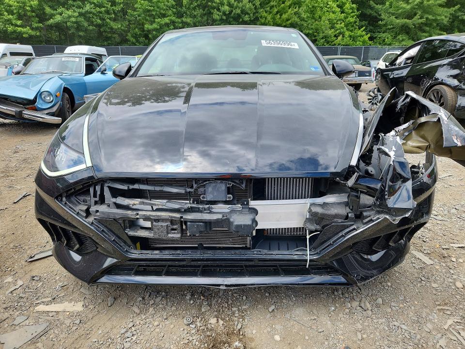 2022 Hyundai Sonata VIN 5NPEK4JC3NH146449 COPART salvage auction — FRONT END, Md - Cert Of Salvage > 75% Damage, sold $250 on 2026-07-14 (photo 5)