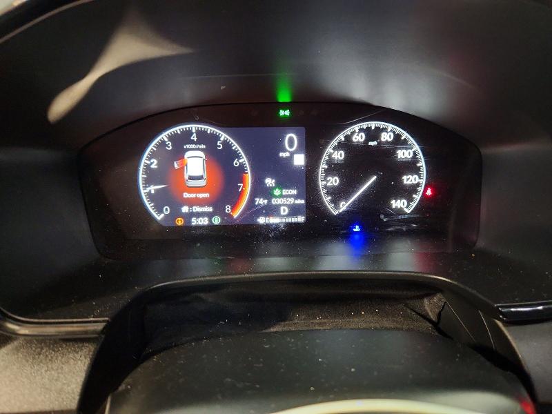 2025 Honda Cr-v VIN 7FARS4H22SE021424 COPART salvage auction — HAIL, Wi - Cert Of Title-Claim Paid, sold $700 on 2026-07-28 (photo 9)