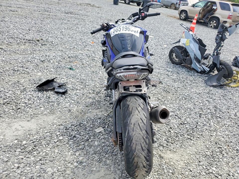 2018 Yamaha Mt VIN JYARN48EXJA001857 COPART salvage auction — FRONT END, Sc - Cert Of Title-Salvage, sold $2,200 on 2026-07-27 (photo 4)