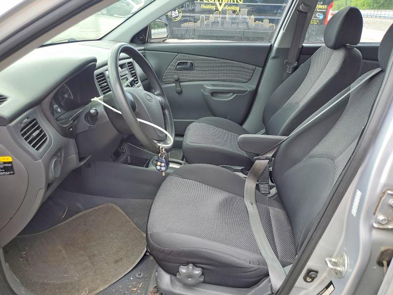 2009 Kia Rio VIN KNADE223796584619 COPART salvage auction — REAR END, PA - CERTIFICATE OF SALVAGE, sold $375 on 2026-07-02 (photo 7)