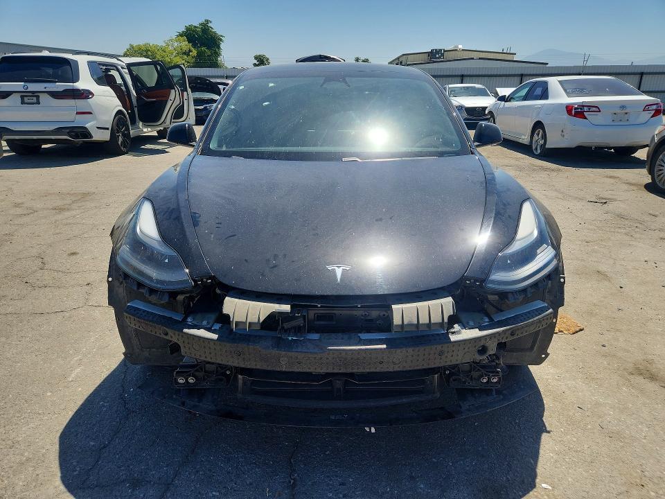 2021 Tesla Model 3 VIN 5YJ3E1EC8MF001542 COPART salvage auction — FRONT END, Ca - Salvage Certificate, sold $6,000 on 2026-07-17 (photo 5)