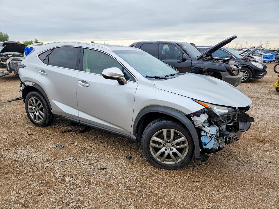 2016 Lexus Nx VIN JTJBARBZ7G2055398 COPART salvage auction — FRONT END, Il - Salvage Certificate, sold $4,900 on 2026-07-07 (photo 4)