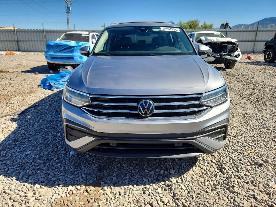 2022 Volkswagen Tiguan VIN 3VV2B7AX6NM026177 COPART salvage auction — REAR END, Ut - Salvage Certificate, sold $5,300 on 2026-07-12 (photo 5)