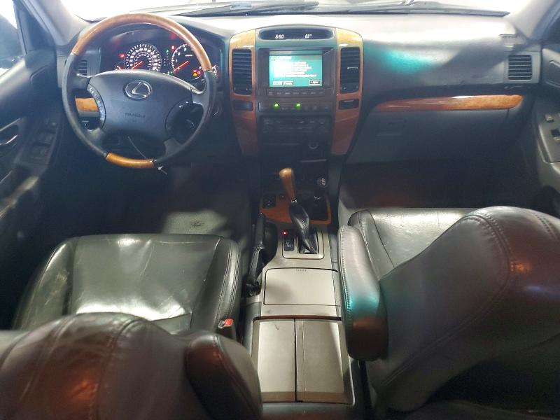 2005 Lexus Gx 470 VIN JTJBT20X350084425 COPART salvage auction — FRONT END, VA - CERT OF TITLE - SALVAGE, sold $2,650 on 2026-07-10 (photo 8)