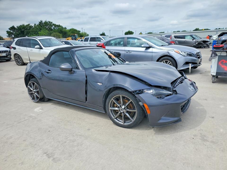 2017 Mazda Mx-5 VIN JM1NDAD71H0119940 COPART salvage auction — FRONT END, Tx - Salvage Vehicle Title, sold $875 on 2026-07-30 (photo 4)