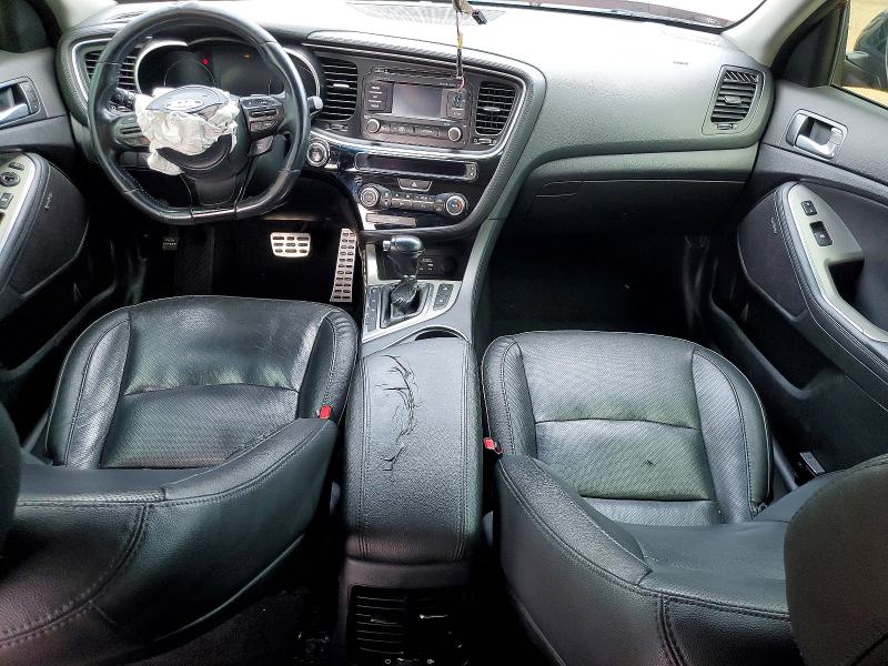 2015 Kia Optima VIN 5XXGR4A67FG427679 COPART salvage auction — FRONT END, Tx - Salvage Vehicle Title, sold $625 on 2026-07-13 (photo 8)