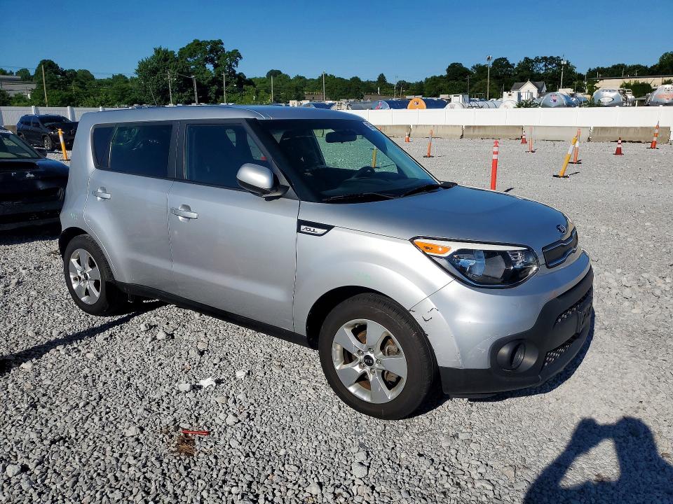 2019 Kia Soul VIN KNDJN2A28K7680600 COPART salvage auction — REAR END, Oh - Cert Of Title-Salvage, sold $2,700 on 2026-07-10 (photo 4)