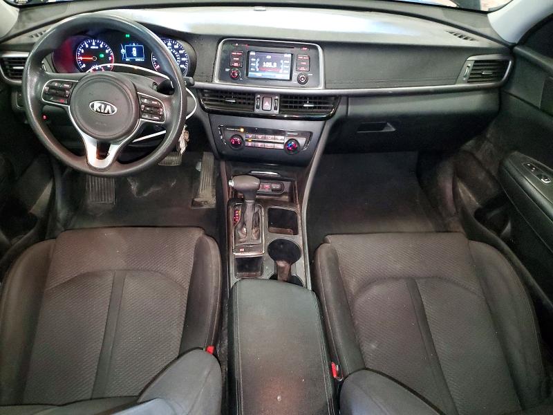2016 Kia Optima VIN 5XXGT4L34GG097117 COPART salvage auction — FRONT END, Mi - Certificate Of Title, sold $825 on 2026-07-20 (photo 8)
