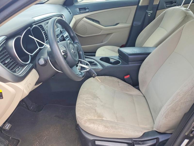 2015 Kia Optima VIN KNAGM4A77F5626773 COPART salvage auction — FRONT END, Sc - Cert Of Title-Salvage, sold $1,200 on 2026-07-17 (photo 7)