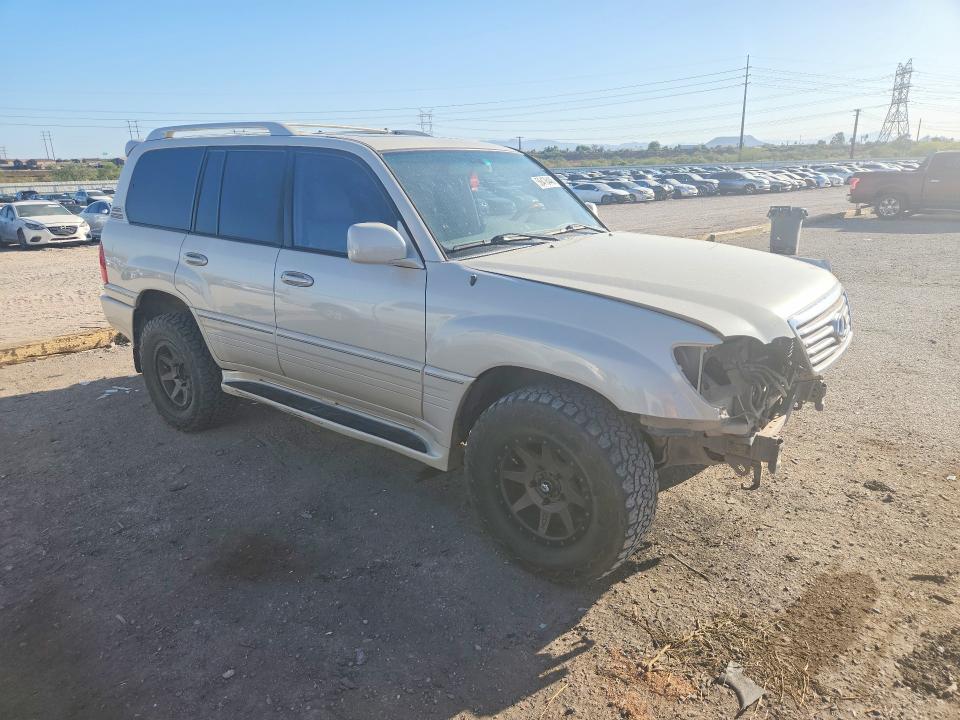 2007 Lexus Lx 470 VIN JTJHT00W774026304 COPART salvage auction — FRONT END, Az - Cert Of Title - Salvage, sold $5,800 on 2026-07-26 (photo 4)