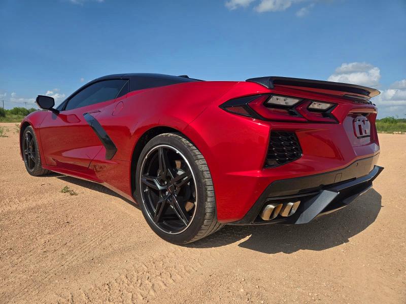 2024 Chevrolet Corvette VIN 1G1YA3D45R5119217 COPART salvage auction — NORMAL WEAR, Tx - Cert Of Title-Rebuilt Salvage, sold $43,250 on 2026-07-08 (photo 3)