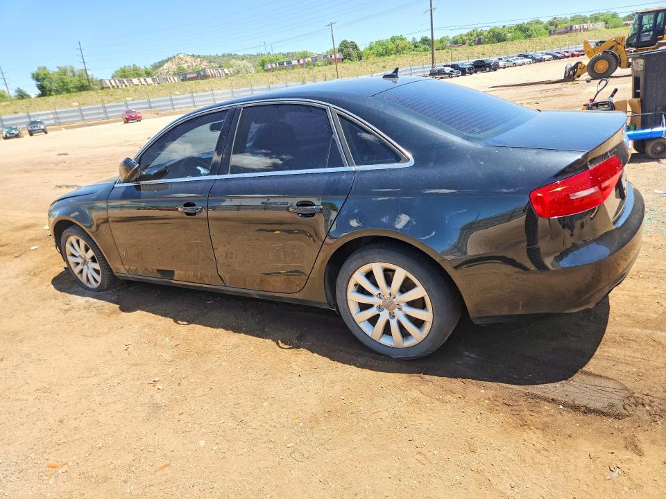 2013 Audi A4 VIN WAUBFAFL9DA144917 COPART salvage auction — FRONT END, Tx - Dis/Dlr/Exp Only Clean Title, sold $375 on 2026-07-13 (photo 2)