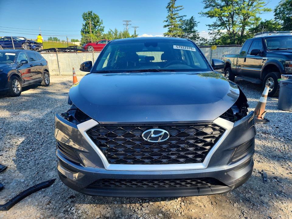 2019 Hyundai Tucson VIN KM8J2CA46KU005342 COPART salvage auction — FRONT END, Oh - Cert Of Title-Salvage, sold $4,200 on 2026-07-22 (photo 5)