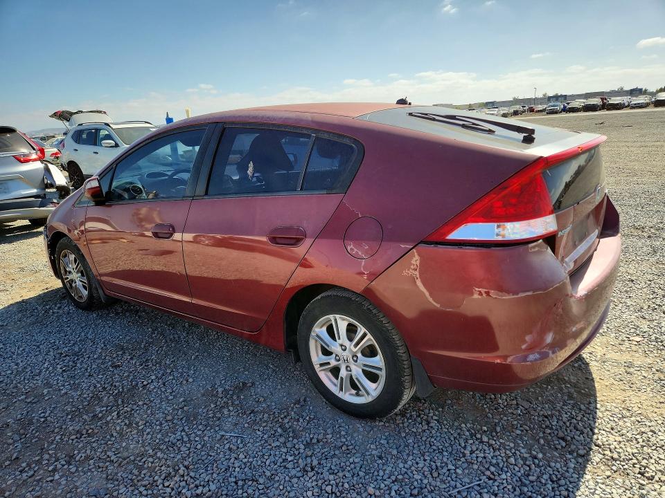 2010 Honda Insight VIN JHMZE2H76AS025558 COPART salvage auction — FRONT END, Ca - Non-Repairable Vehicle Cert, sold $200 on 2026-07-21 (photo 2)
