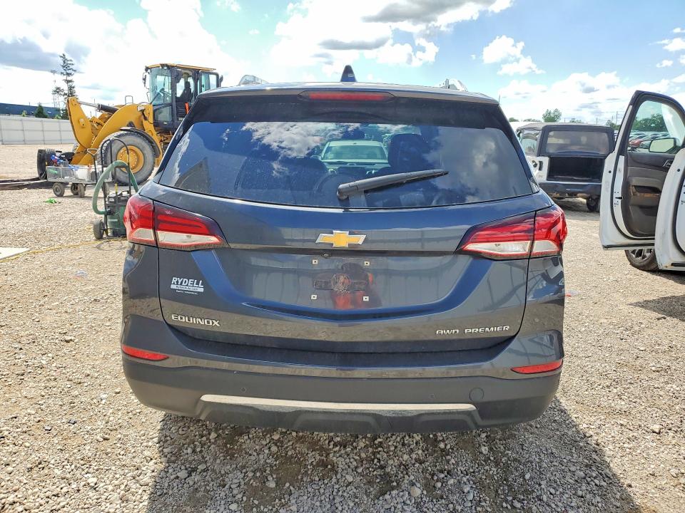 2022 Chevrolet Equinox VIN 3GNAXXEV3NS104809 COPART salvage auction — HAIL, Ia - Cert Of Title-Salvage Title, sold $100 on 2026-07-29 (photo 6)