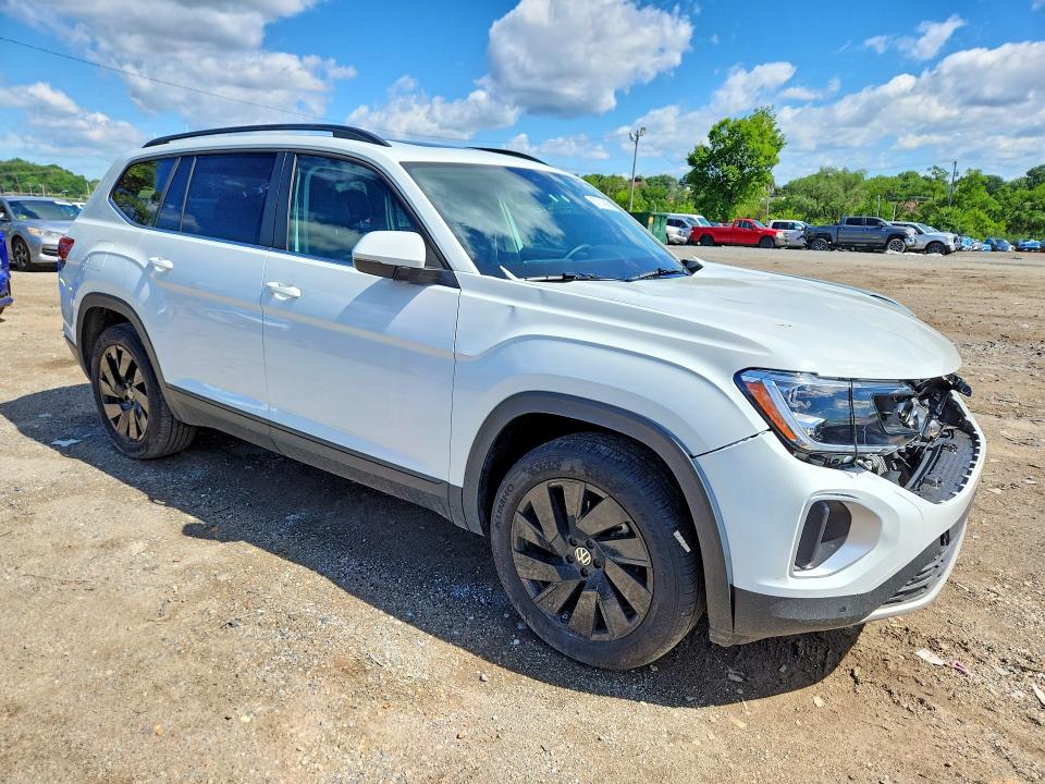 2025 Volkswagen Atlas VIN 1V2KR2CA5SC574415 COPART salvage auction — FRONT END, Fl - Certificate Of Destruction, sold $16,300 on 2026-07-30 (photo 4)