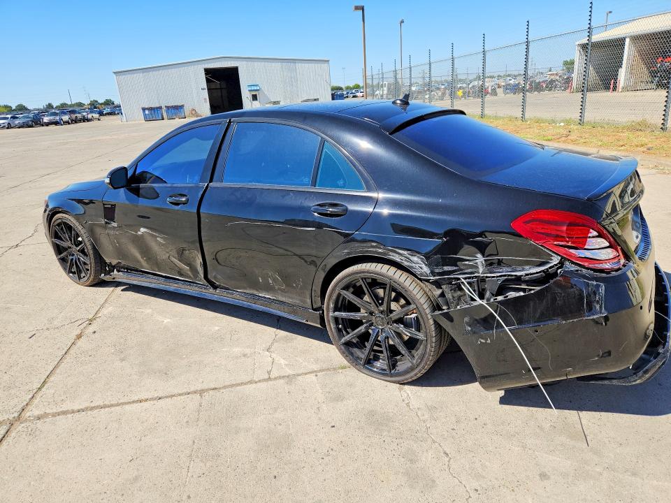 2015 Mercedes-benz S-klasse VIN WDDUG8CB7FA093620 COPART salvage auction — SIDE, Ca - Salvage Certificate, sold $9,800 on 2026-08-17 (photo 2)