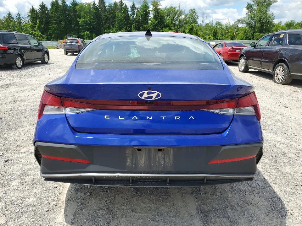 2024 Hyundai Elantra VIN KMHLM4DG4RU729894 COPART salvage auction — FRONT END, Ny - Mv-907A Salvage Certificate, sold $2,050 on 2026-07-06 (photo 6)