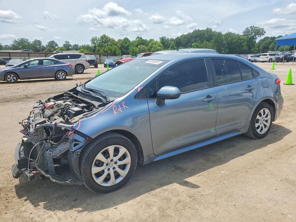 2021 Toyota VIN 5YFEPMAE6MP271207 COPART salvage auction — FRONT END, MS - CERT OF TITLE-SALVAGED, sold $525 on 2026-07-24 (photo 1)