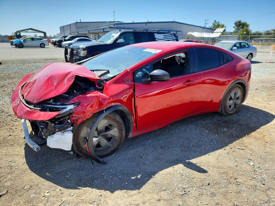 2024 Toyota Prius VIN JTDACAAU6R3043384 COPART salvage auction — FRONT END, CA - SALVAGE CERTIFICATE, sold $5,200 on 2026-07-10 (photo 1)