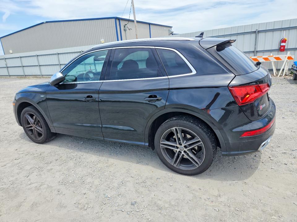 2018 Audi Sq5 VIN WA1A4AFY4J2086585 COPART salvage auction — SIDE, Nc - Salvage Certificate Of Title, sold $7,800 on 2026-08-12 (photo 2)