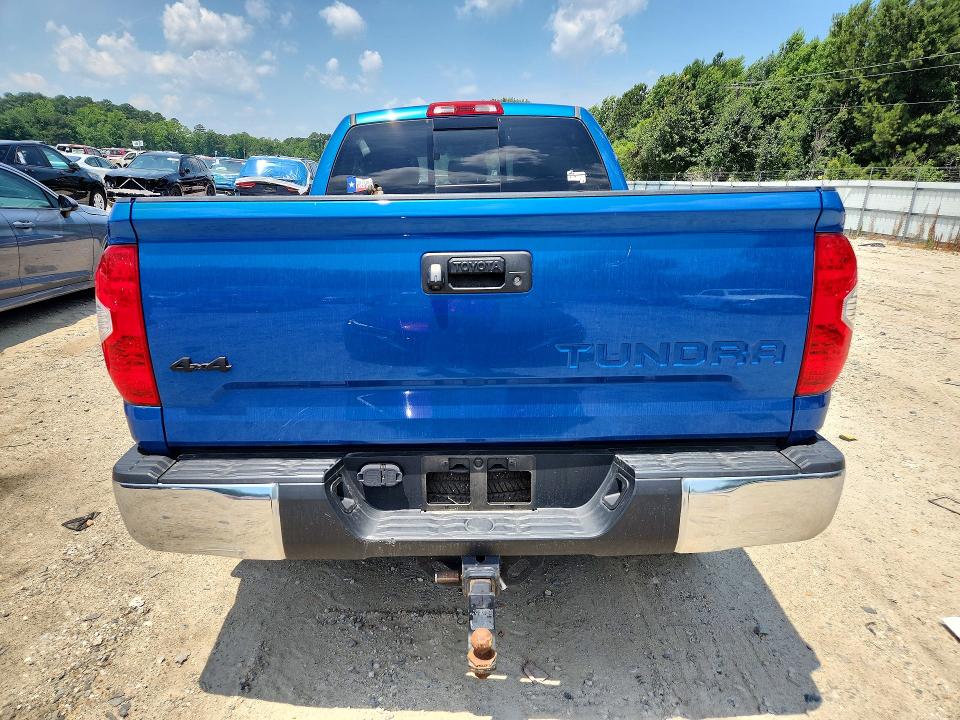 2018 Toyota Tundra VIN 5TFUW5F14JX766948 COPART salvage auction — FRONT END, Va - Cert Of Title - Salvage, sold $8,900 on 2026-07-07 (photo 6)