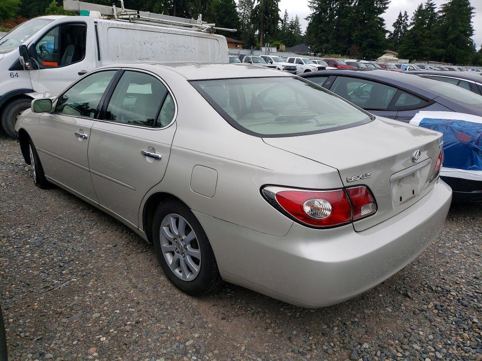 2004 Lexus Es 330 VIN JTHBA30G640019578 COPART salvage auction — FRONT END, Wa - Bill Of Sale, sold $225 on 2026-07-07 (photo 2)