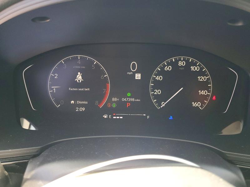 2023 Honda Civic VIN 2HGFE1F76PH318928 COPART salvage auction — REAR END, Ca - Salvage Certificate, sold $7,000 on 2026-07-28 (photo 9)