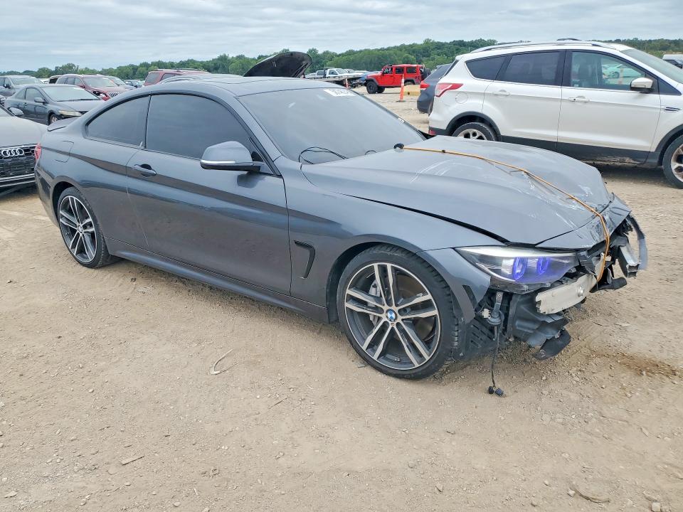 2019 BMW 4er VIN WBA4W7C57KAG52823 COPART salvage auction — FRONT END, Mo - Cert Of Title-Prior Salvage, sold $12,200 on 2026-07-02 (photo 4)
